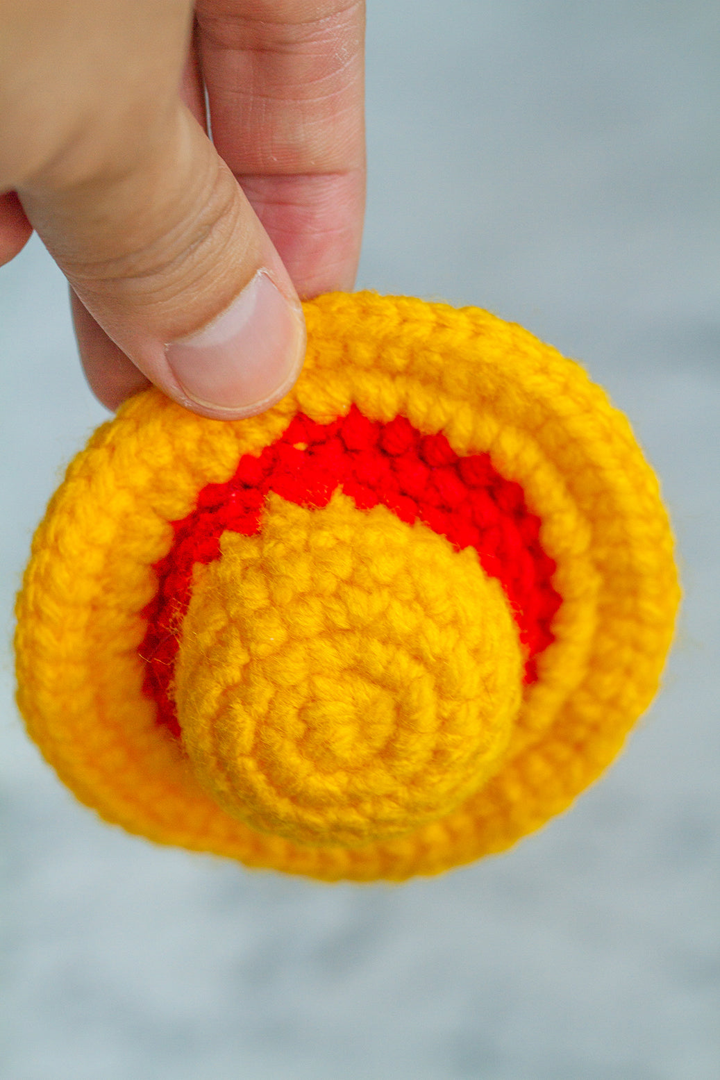 Straw Hat Keychain