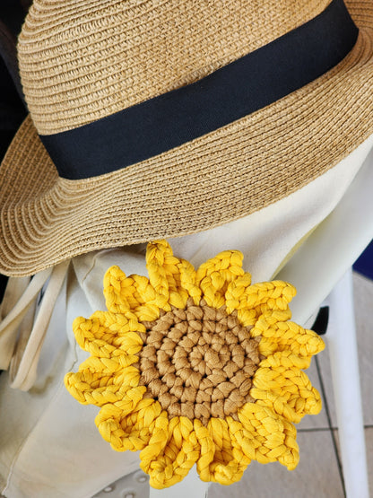 Sunflower Keychain